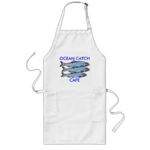 OCEAN CATCH CAFE - Fresh fish Long Apron