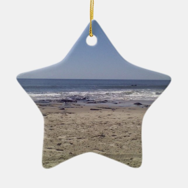 Ocean Ceramic Ornament (Front)