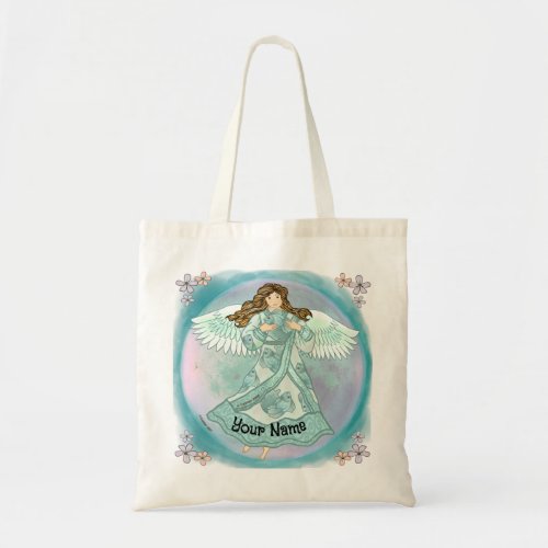 Ocean Christian angel  Tote Bag