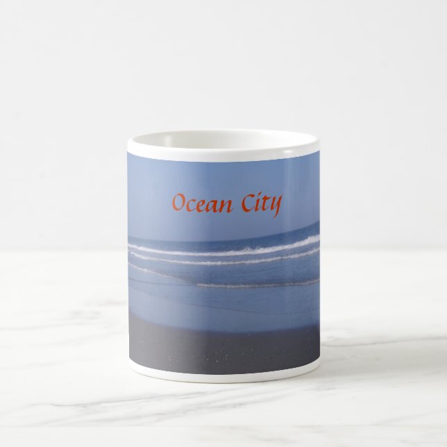 Ocean City - Atlantic Ocean - Coffee Mug (Center)