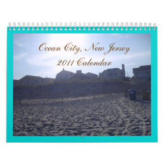 Ocean City - Collage - Callendar Calendar