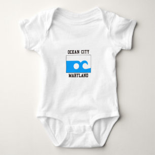 Ocean City Maryland Baby Bodysuit