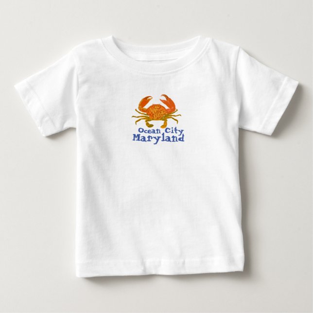 Ocean City Maryland Baby T-Shirt (Front)