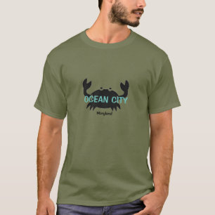 Ocean City Maryland Crab T Shirt