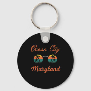 Ocean City Maryland Keychain