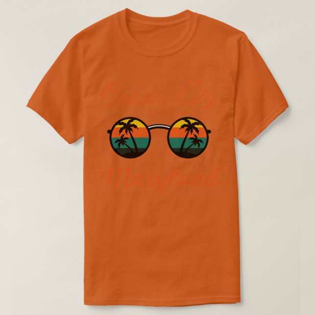 Ocean City Maryland  T-Shirt (Design Front)