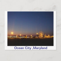 Wholesale Lot Of 10 3D Lenticular Picture Postcards Ocean City Maryland Style 8 
