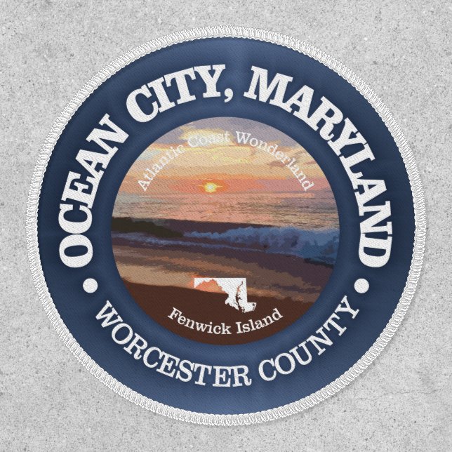 Ocean City MD (C) Patch (Front)