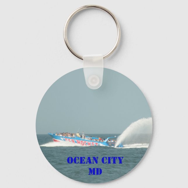 Ocean City,MD Keychain (Front)