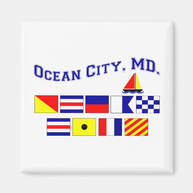 Ocean City MD Magnet (Front)