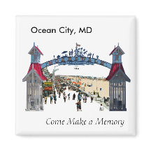 Ocean City Memories: Magnet