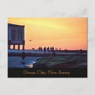 Ocean City, New Jersey Music Pier Postcard