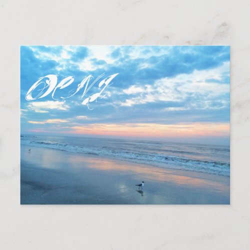 Ocean City New Jersey Post Card_Sunrise Reflection Postcard