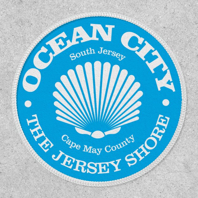 Ocean City NJ (seashell) Patch (Front)