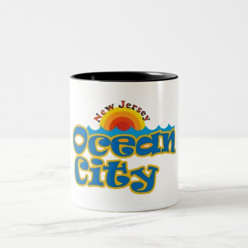 Ocean City NJ Two_Tone Coffee Mug