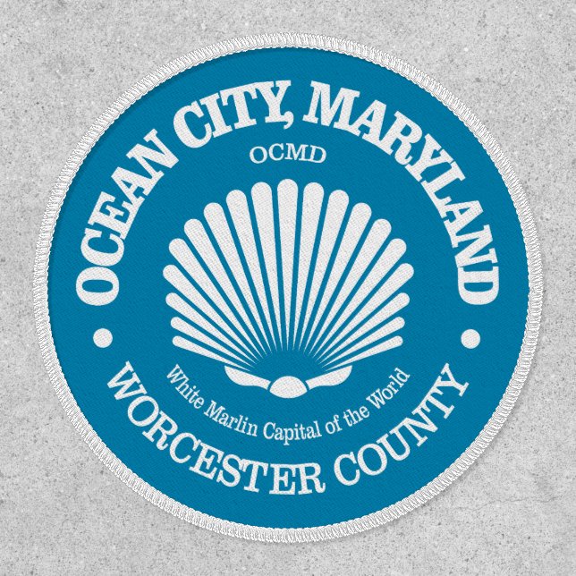 Ocean City (seashell) Patch (Front)
