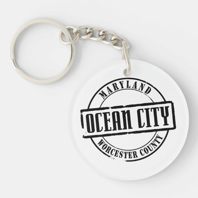 Ocean City Title Keychain (Front)