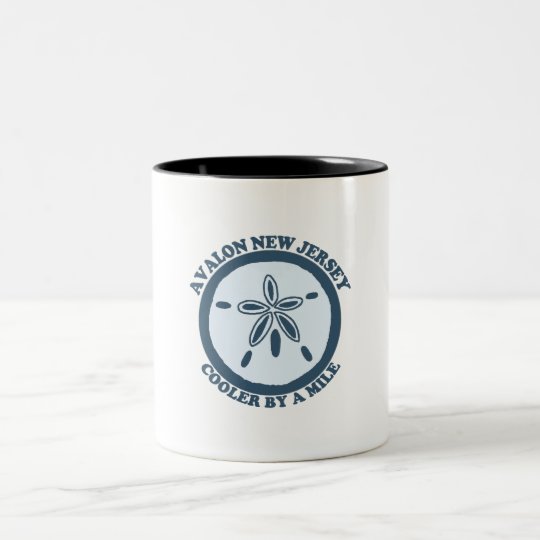 Ocean City. Two-Tone Coffee Mug