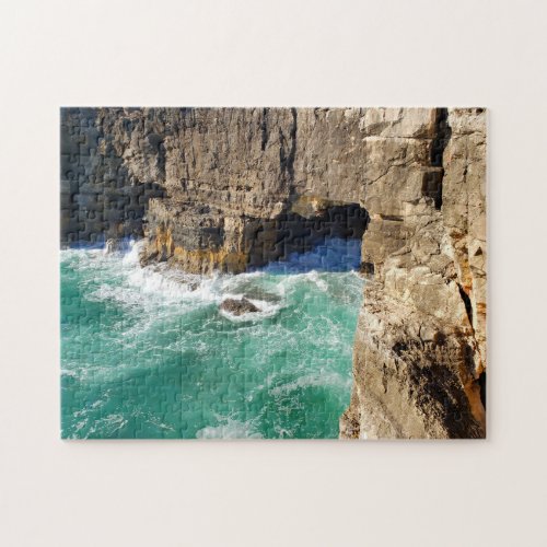 Ocean Cliffs Portugal Jigsaw Puzzle