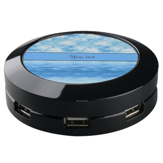 Ocean & Clouds USB Charging Station (Angled)