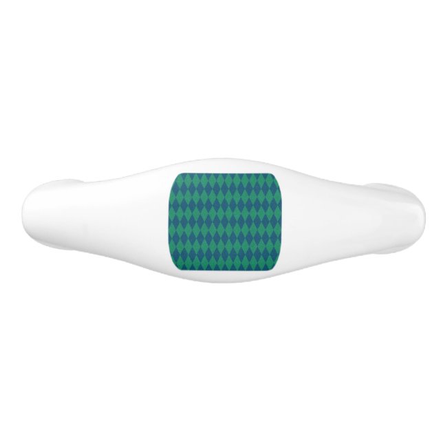 Ocean Color Diamond Glitter Ceramic Drawer Pull (Front)