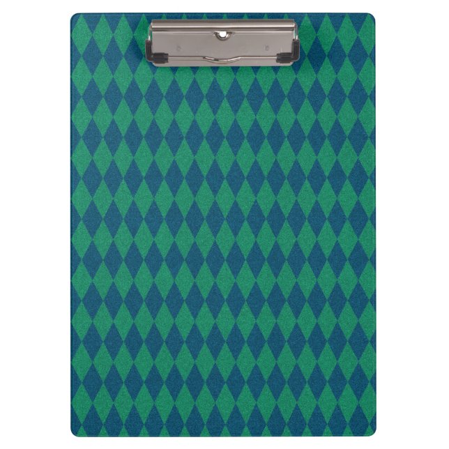 Ocean Colors Diamond Glitter Clipboard (Front)