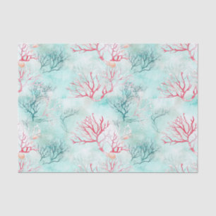Ocean Coral Reef Pattern Tissue Paper