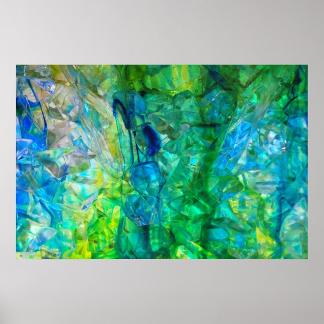 Ocean Crystals 2 36x24 poster (Front)