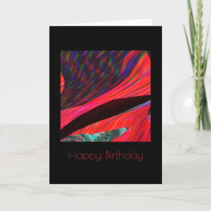 Ocean Currents Birthday Card