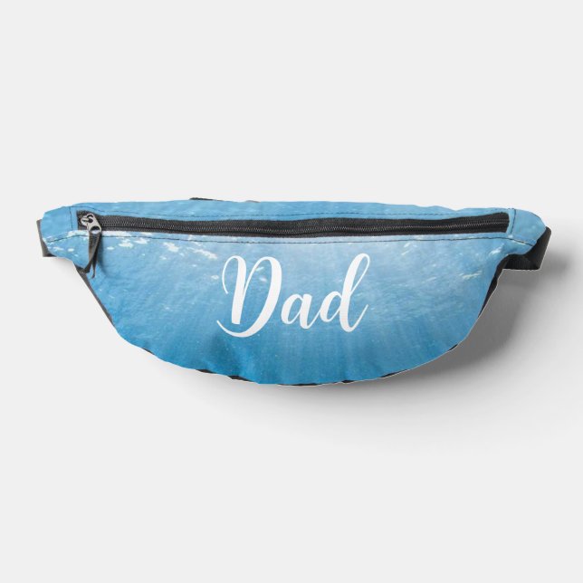 Ocean Dad Adventure Happy Fathers Day 2026 Fanny Pack (Lay Down)