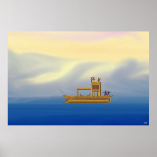 Ocean Dance Print
