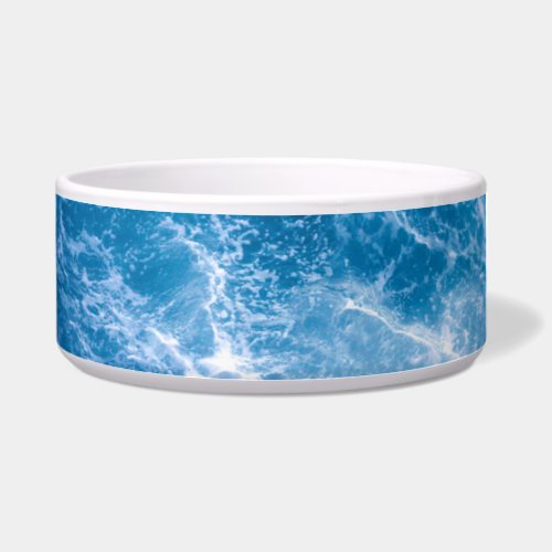 Ocean _ Dark Blue Waves Bowl