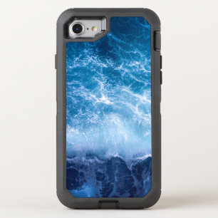 Ocean - Dark Blue Waves OtterBox Defender iPhone SE/8/7 Case