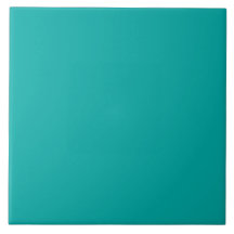 Ocean Deep Aqua Green Ceramic Tile.