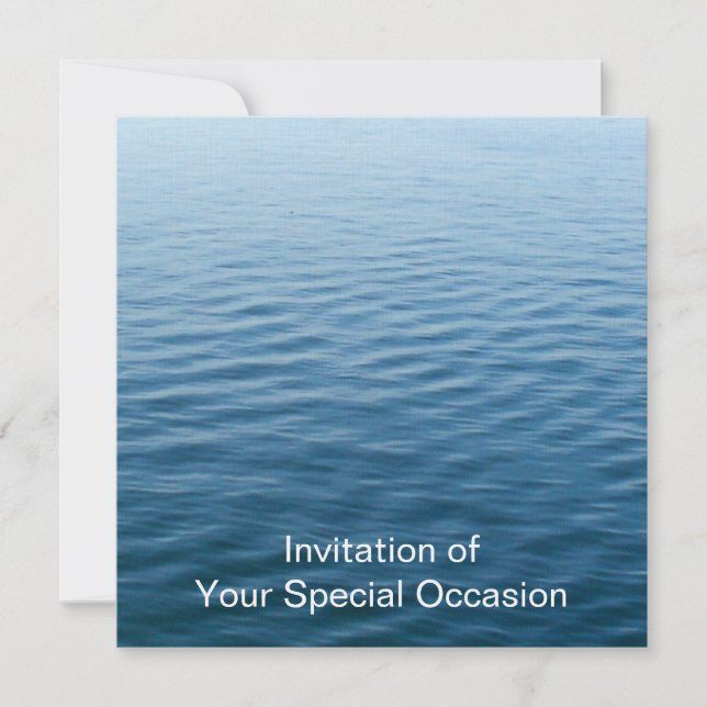 Ocean Deep; Gentle Love/ All-Occasion Invites (Front)
