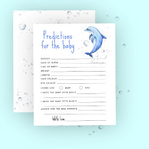 Ocean dolphin - predictions and advice baby