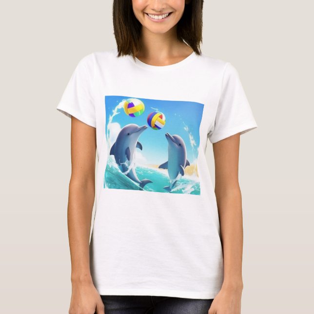 Ocean Dolphins T-shirt (Front)