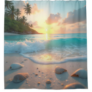 Ocean Dream Serenity Shower Curtain
