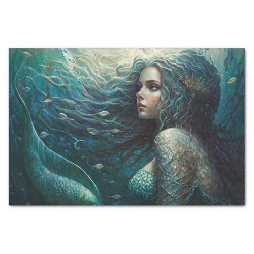 Ocean Dreaming Mermaid Tissue Paper