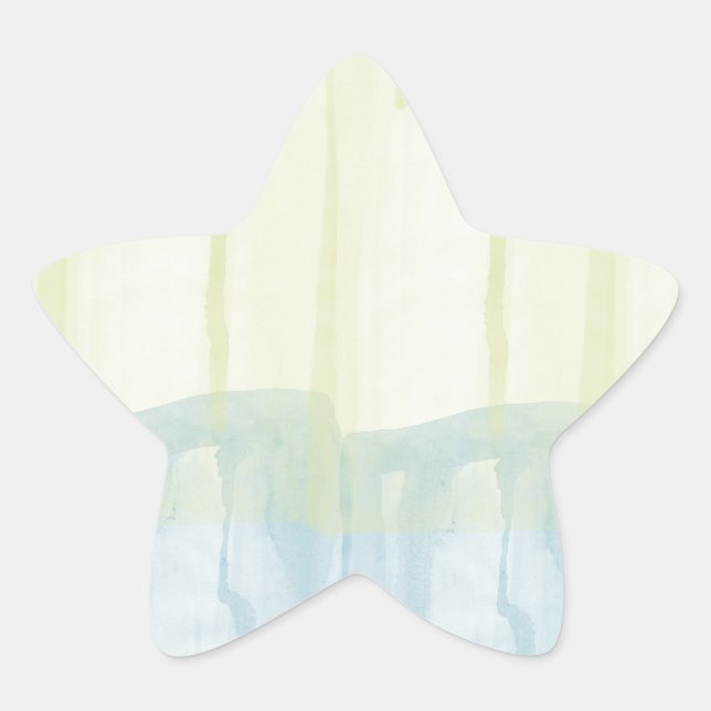 Ocean Drip Star Sticker (Front)