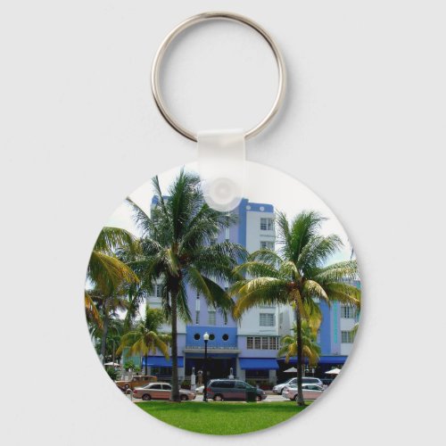 Ocean Drive Keychain