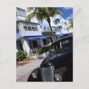 Ocean Drive, Miami Beach Florida Postcard