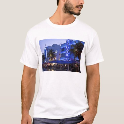 Ocean Drive South Beach Miami Beach 2 T_Shirt