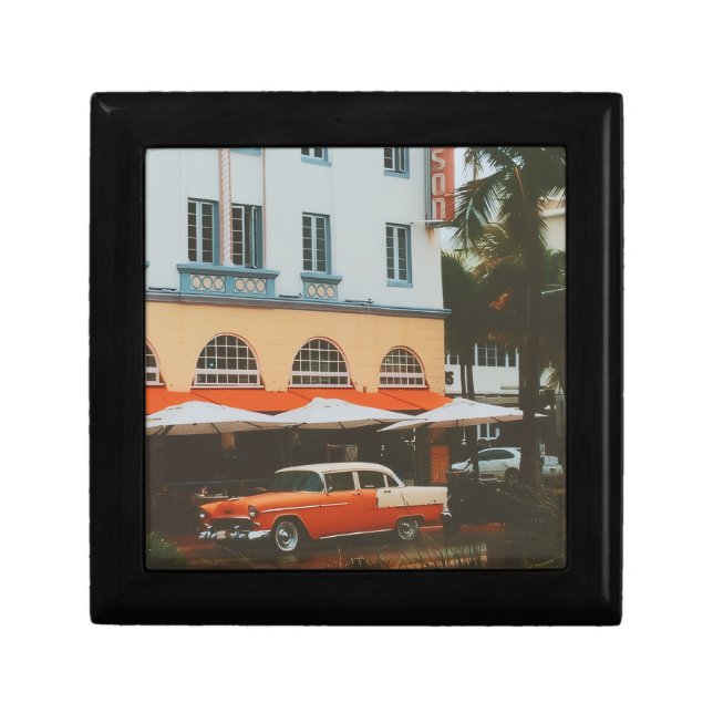 Ocean Drive, South Beach, Miami Gift Box (Front)