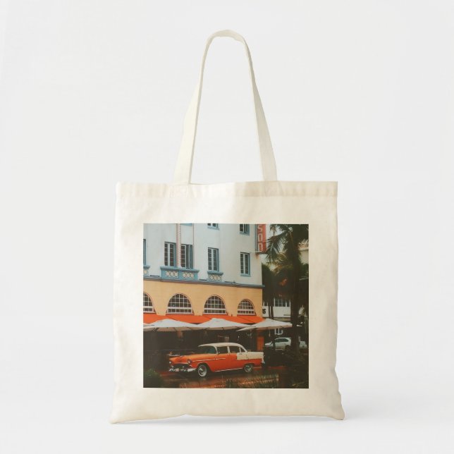 Ocean Drive, South Beach, Miami Tote Bag (Front)