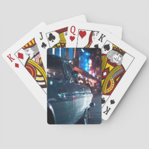 Ocean Drive vintage car Poker Cards