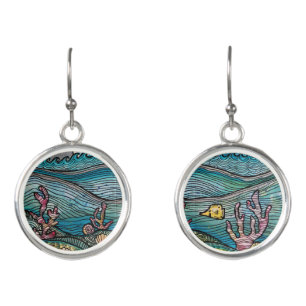 Ocean earrings