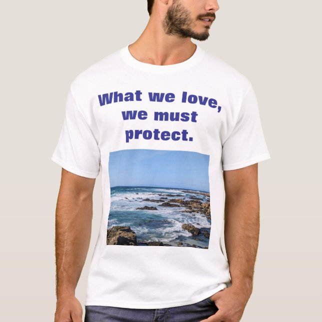 Ocean- Endless return- What we love...T- shirt Men (Front)