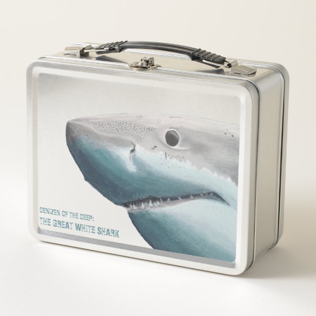 Ocean Explorer Lunch Box – The Great White Shark (Front)