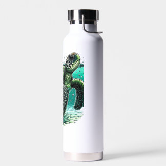 🌊 Ocean Explorer Sea Turtle 🐢 Water Bottle